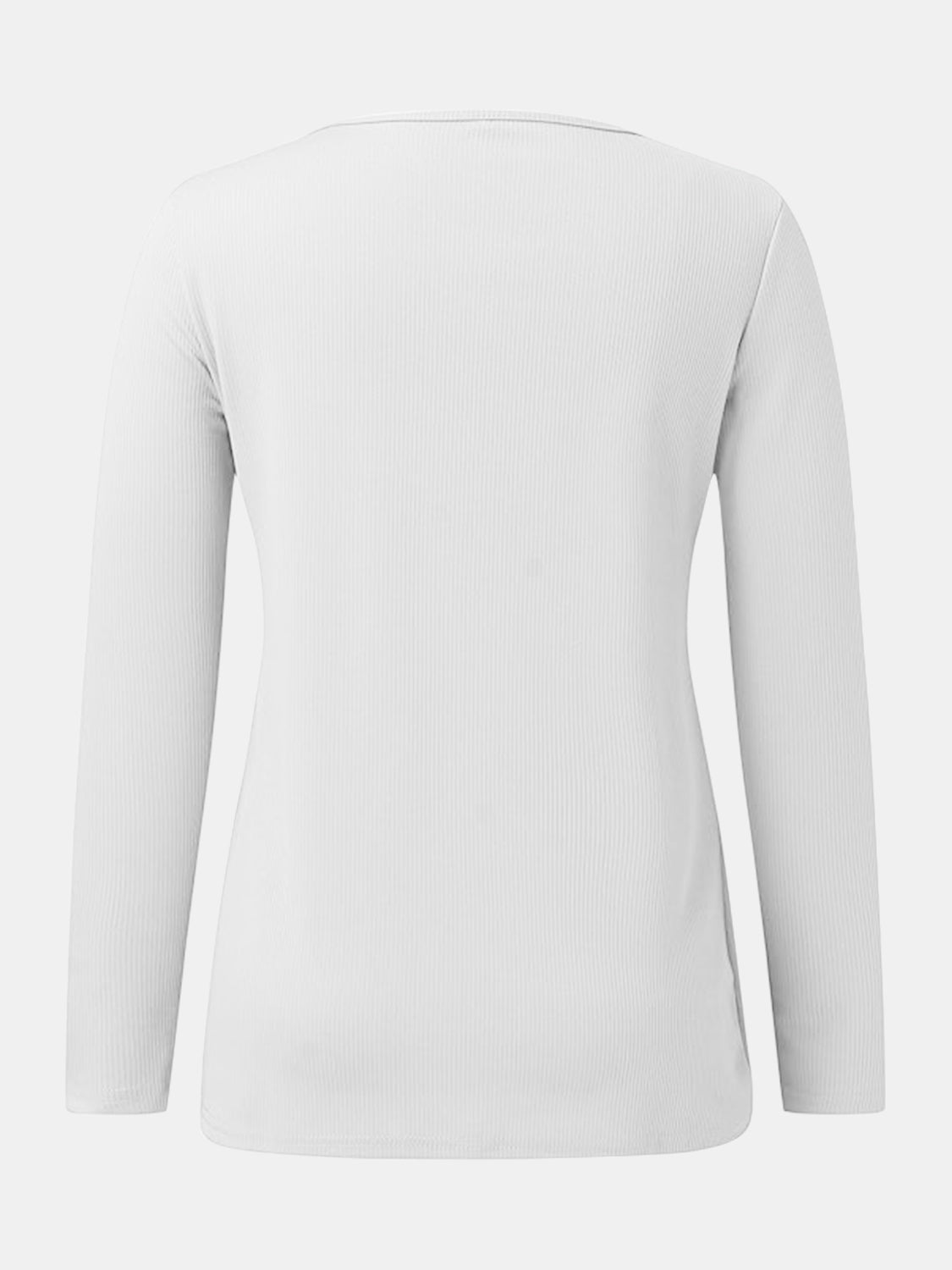 Full Size Scoop Neck Long Sleeve T-Shirt - RebelReine Apparel & Co.