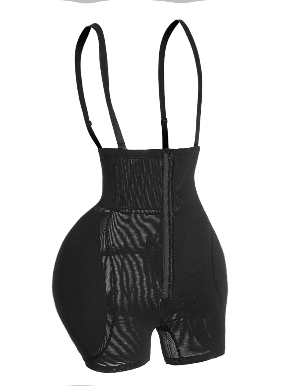 Full Size Hook-and-Eye Under-Bust Shaping Bodysuit - RebelReine Apparel & Co.