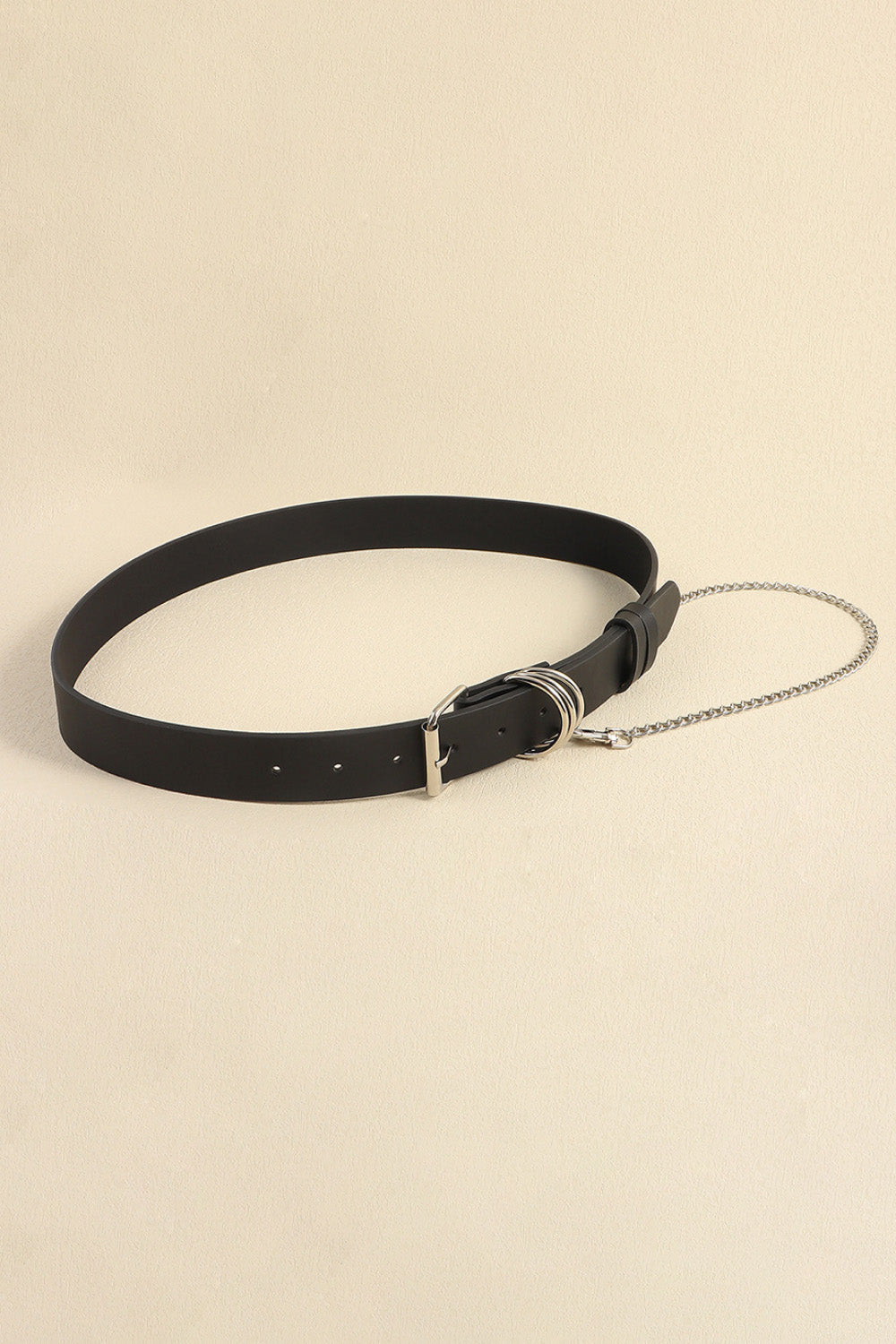 PU Leather Alloy Chain Belt - RebelReine Apparel & Co.