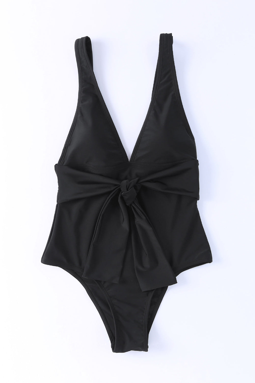 Plunge Wide Strap One-Piece Swimwear - RebelReine Apparel & Co.