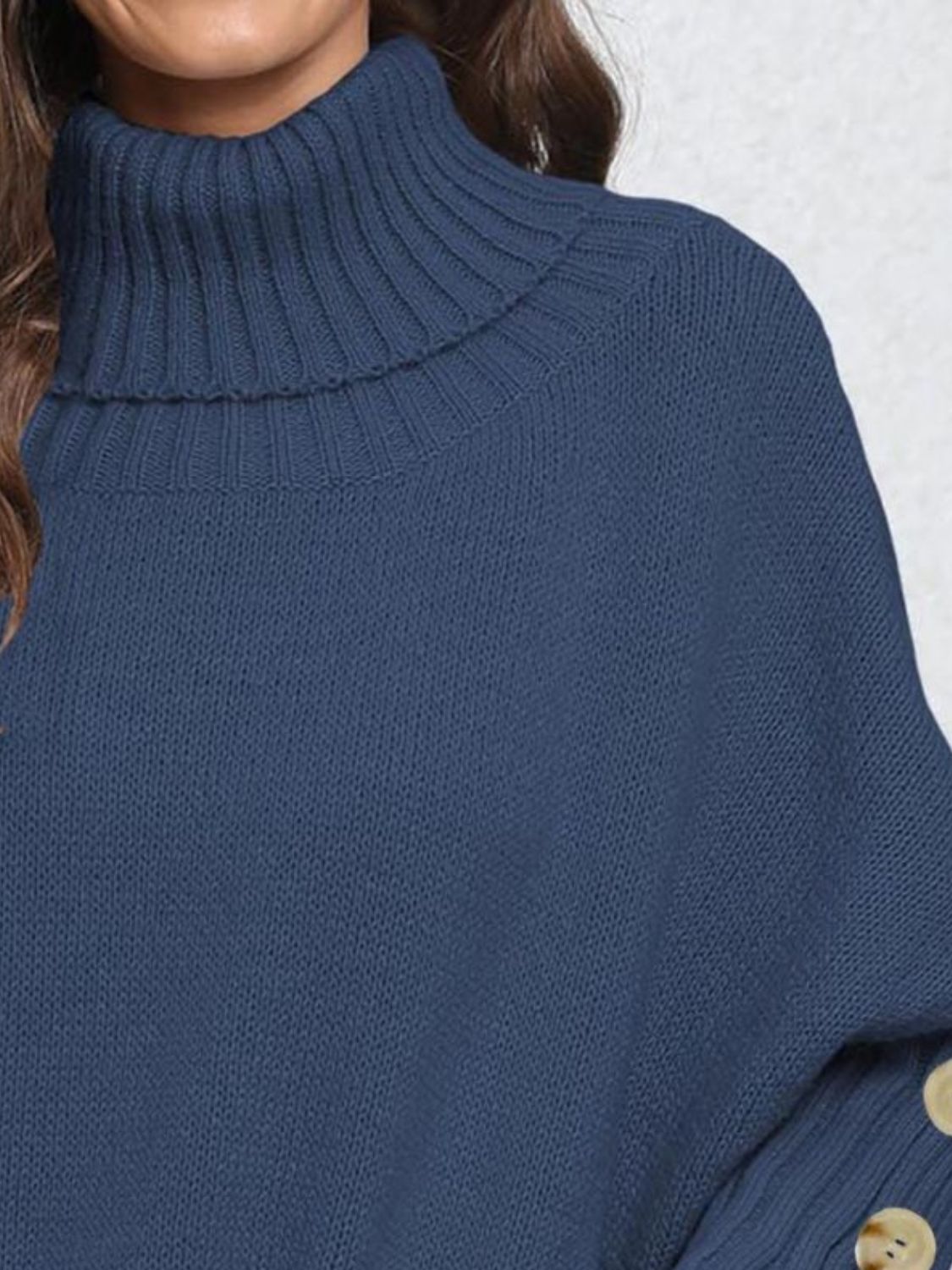 Turtleneck Long Sleeve Sweater