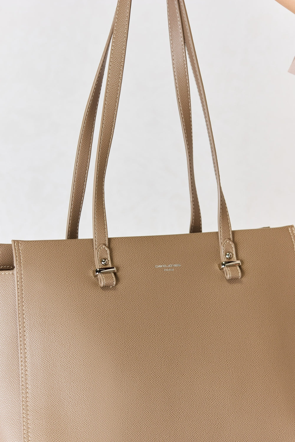 David Jones Medium Work Tote Bag - RebelReine Apparel & Co.