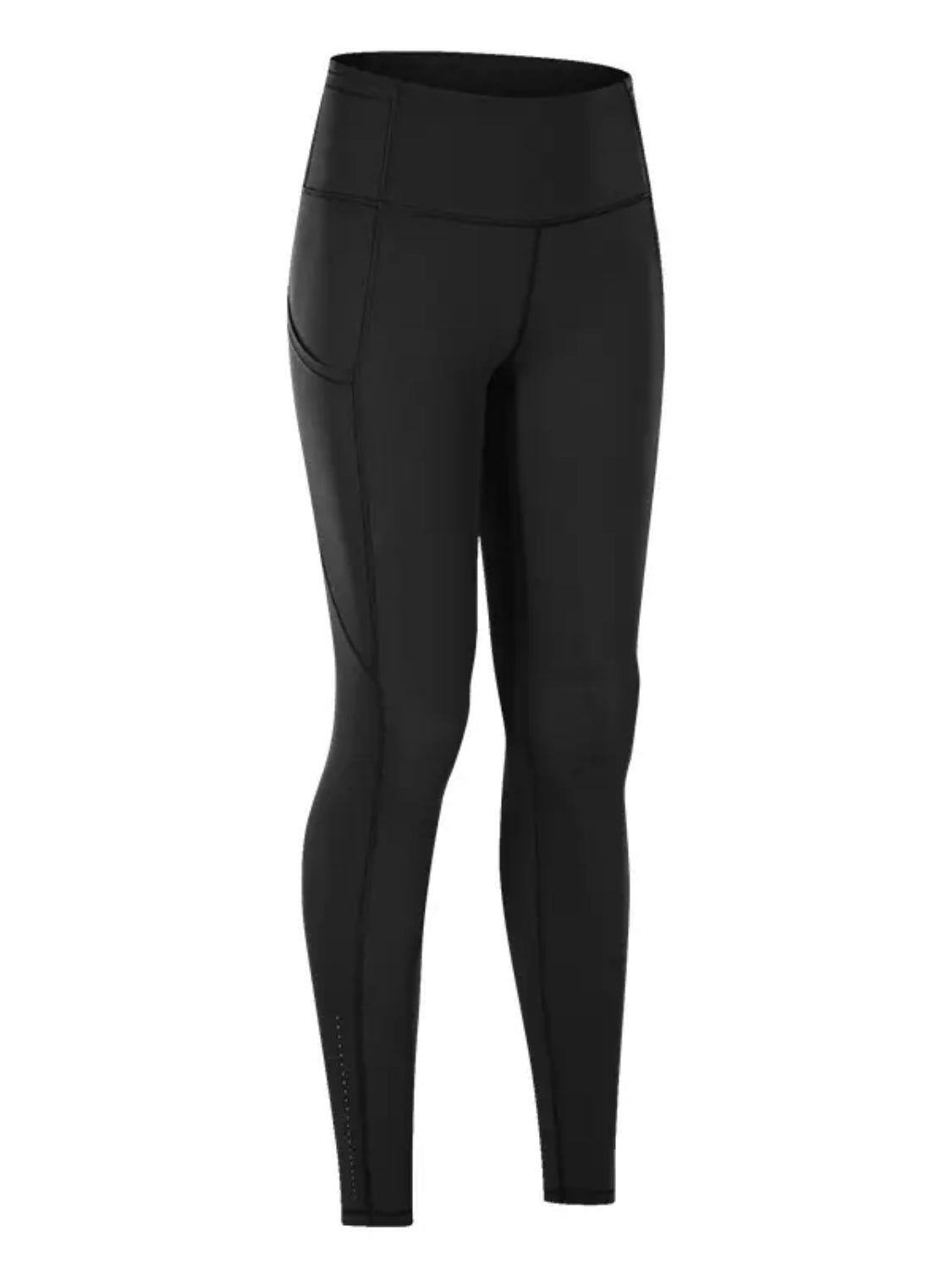 Wide Waistband Sports Leggings - RebelReine Apparel & Co.