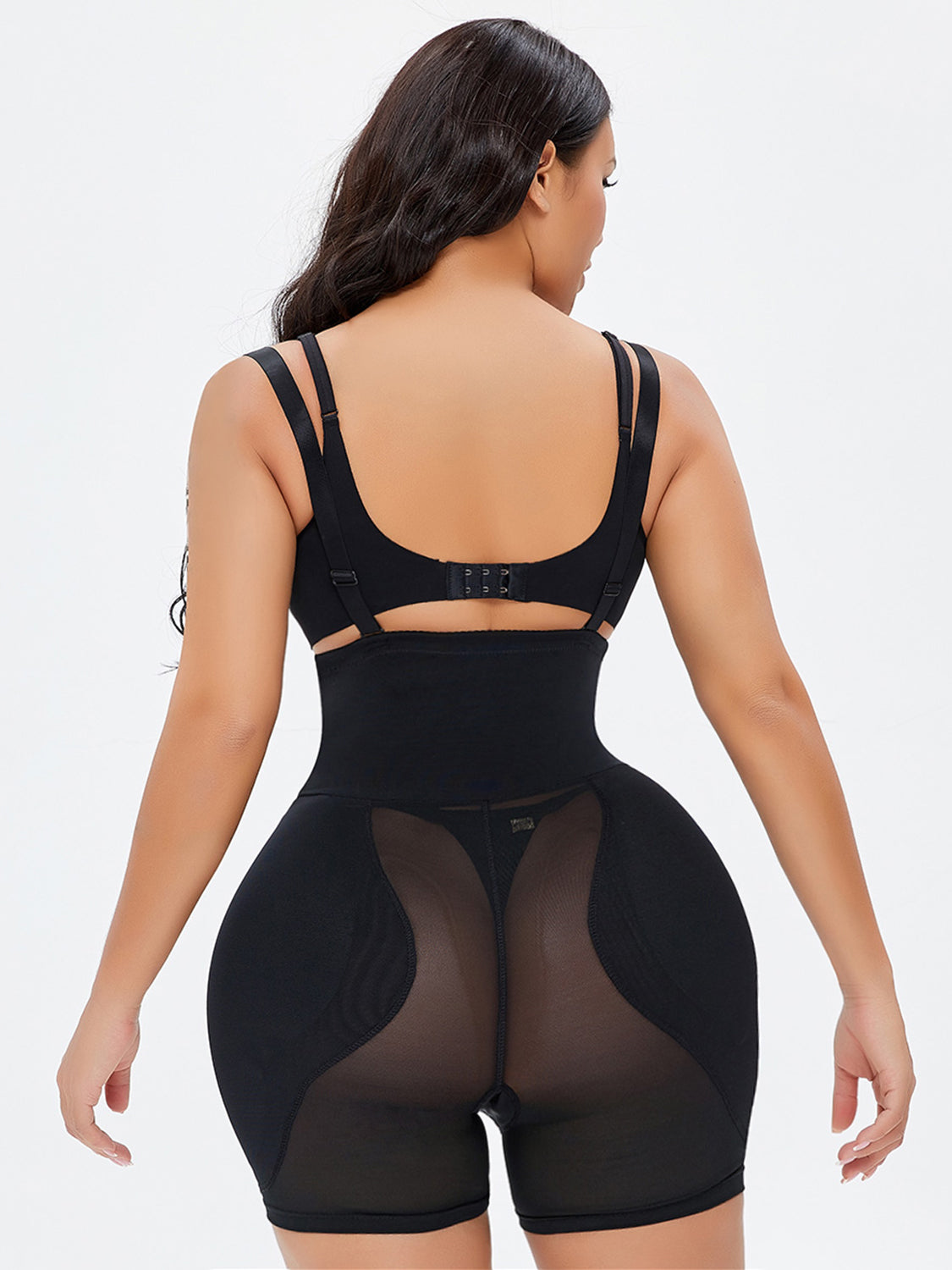 Full Size Hook-and-Eye Under-Bust Shaping Bodysuit - RebelReine Apparel & Co.