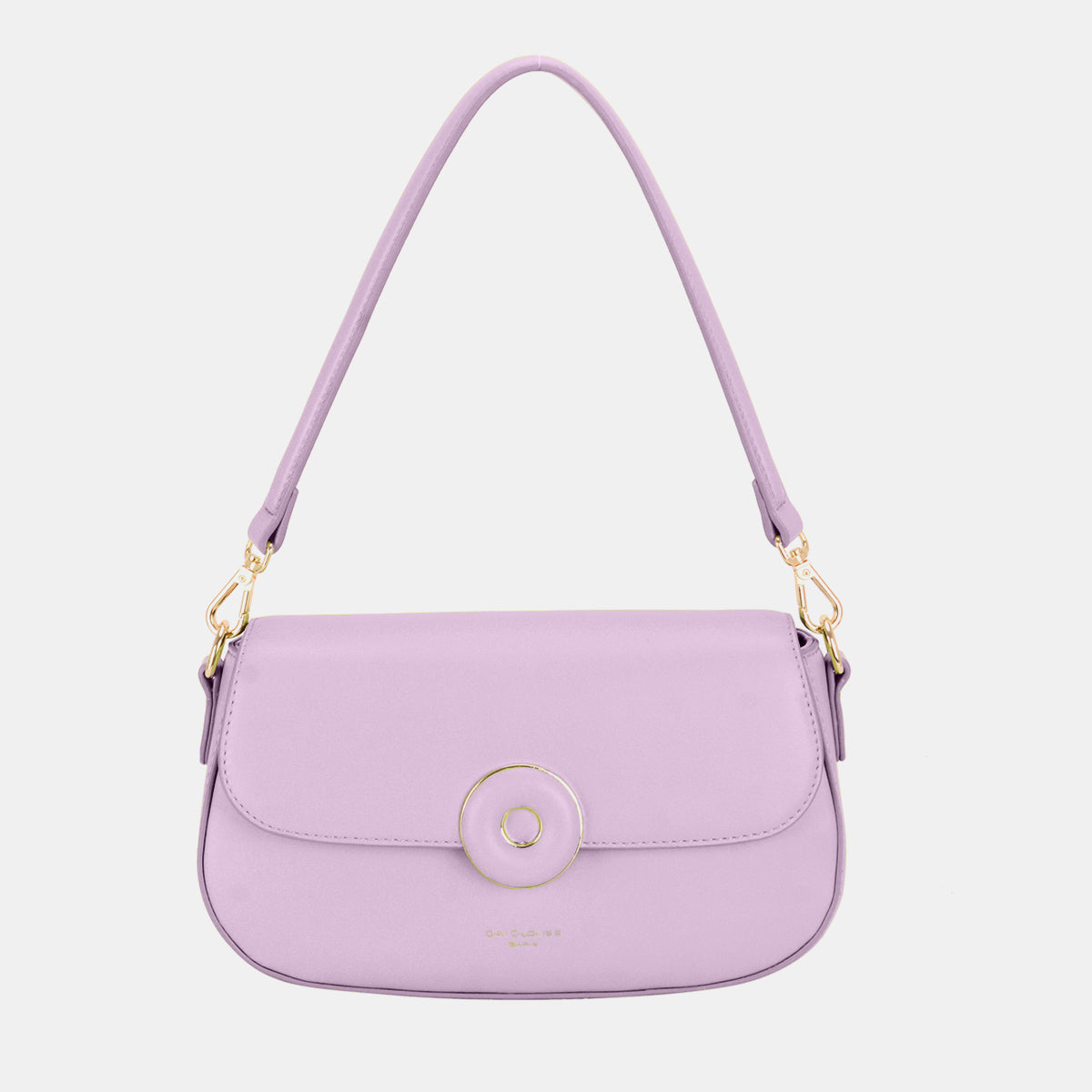 David Jones PU Leather Shoulder Bag - RebelReine Apparel & Co.