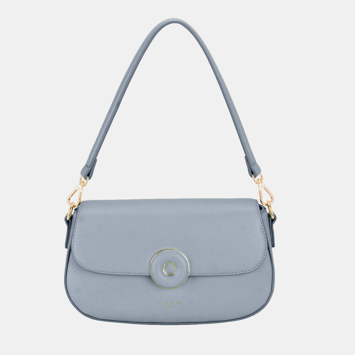 David Jones PU Leather Shoulder Bag - RebelReine Apparel & Co.