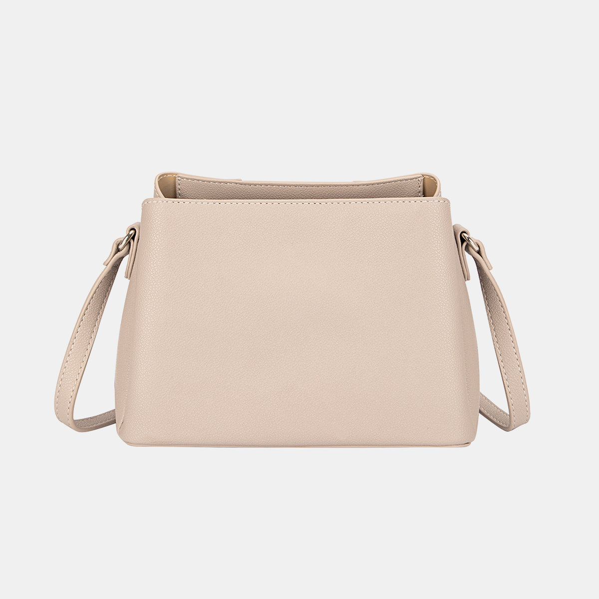 David Jones PU Leather Crossbody Bag - RebelReine Apparel & Co.