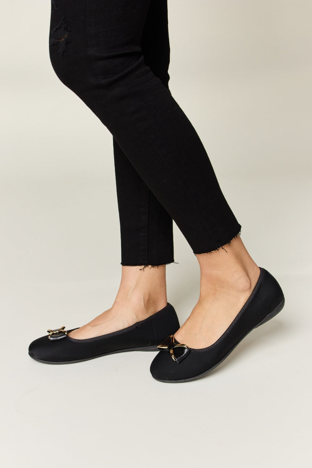 Forever Link Metal Buckle Flat Loafers - RebelReine Apparel & Co.