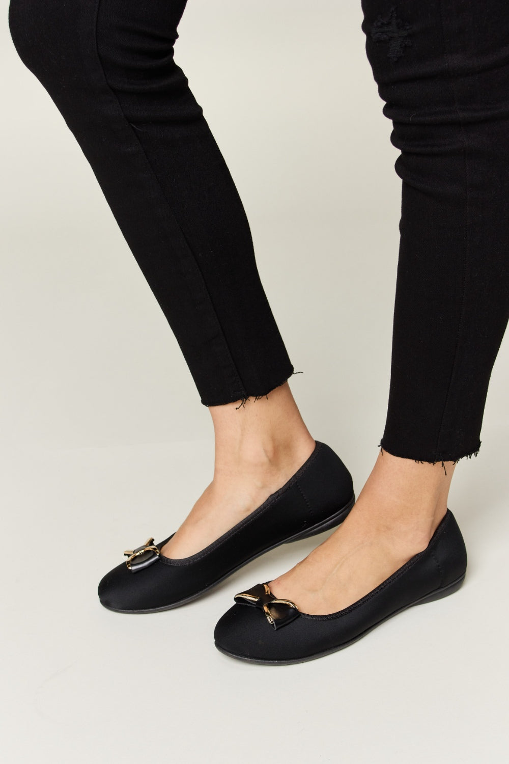 Forever Link Metal Buckle Flat Loafers - RebelReine Apparel & Co.