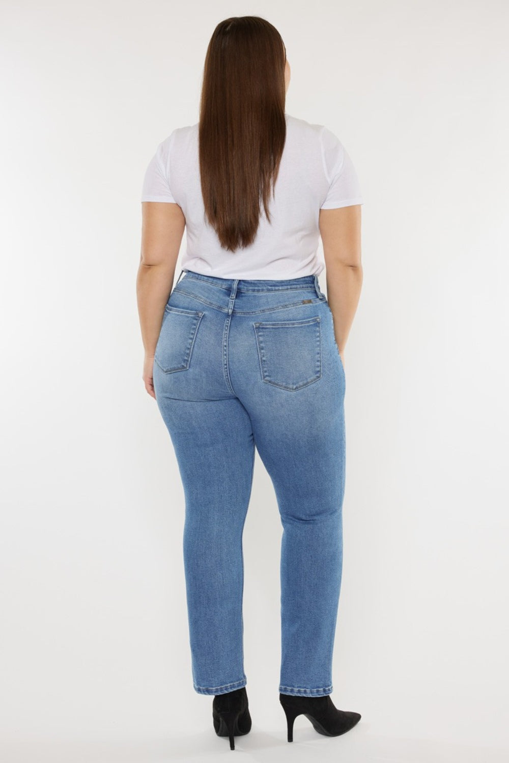 Kancan Full Size Cat's Whiskers High Waist Jeans - RebelReine Apparel & Co.