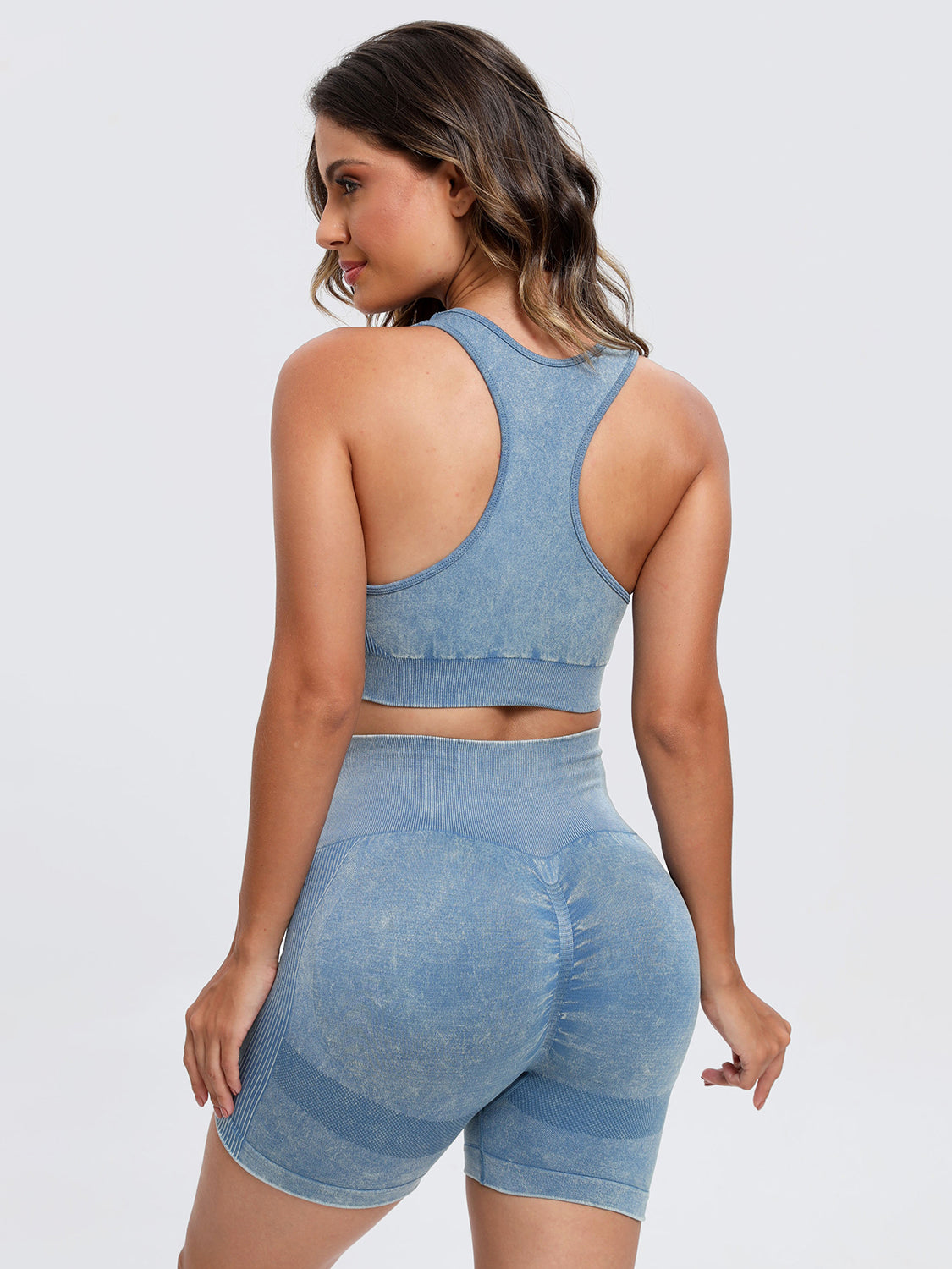 Scoop Neck Wide Strap Top and Shorts Active Set - RebelReine Apparel & Co.