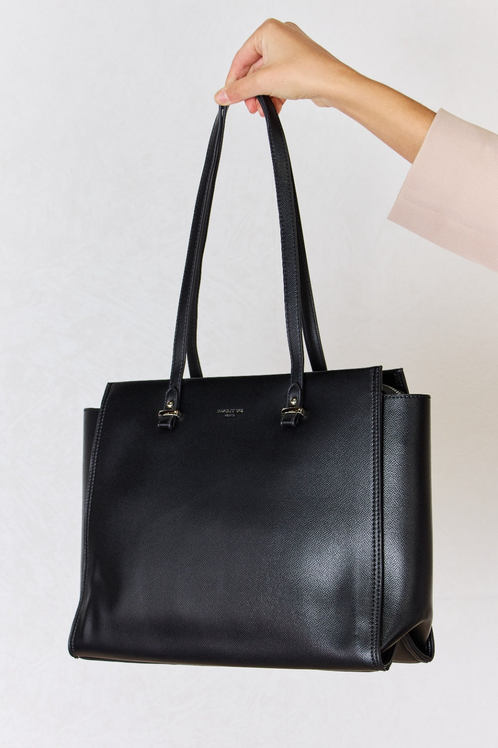 David Jones Medium Work Tote Bag - RebelReine Apparel & Co.