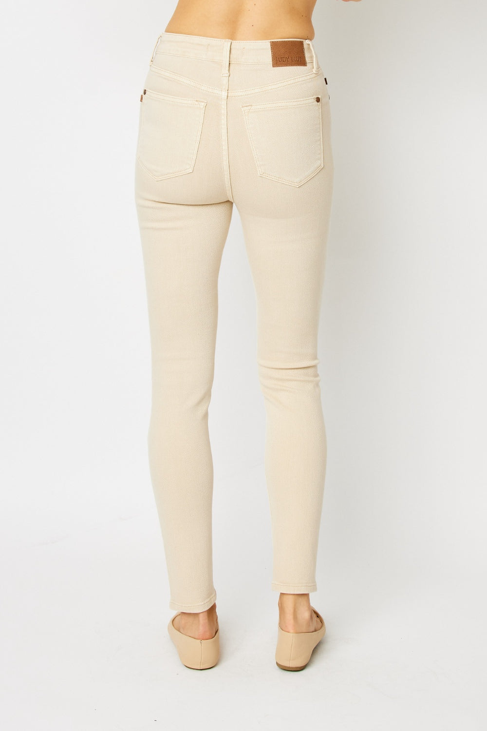 Judy Blue Full Size Garment Dyed Tummy Control Skinny Jeans - RebelReine Apparel & Co.