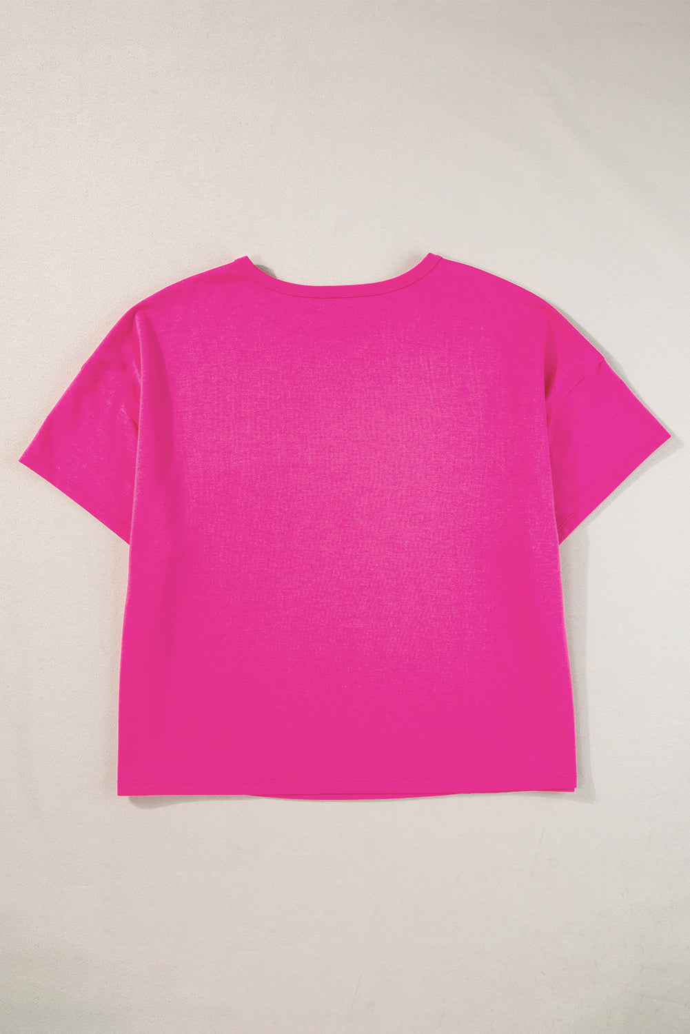 Pocketed Round Neck Short Sleeve T-Shirt - RebelReine Apparel & Co.