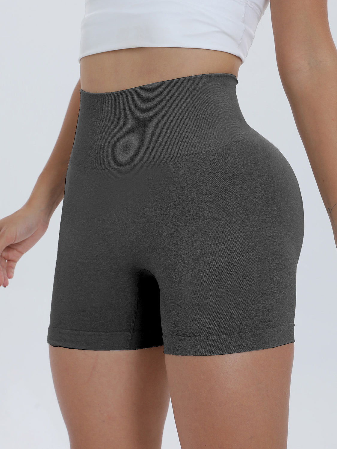 High Waist Active Shorts - RebelReine Apparel & Co.