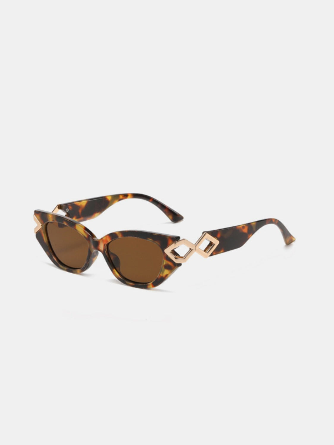 Polycarbonate Frame Cat-Eye Sunglasses