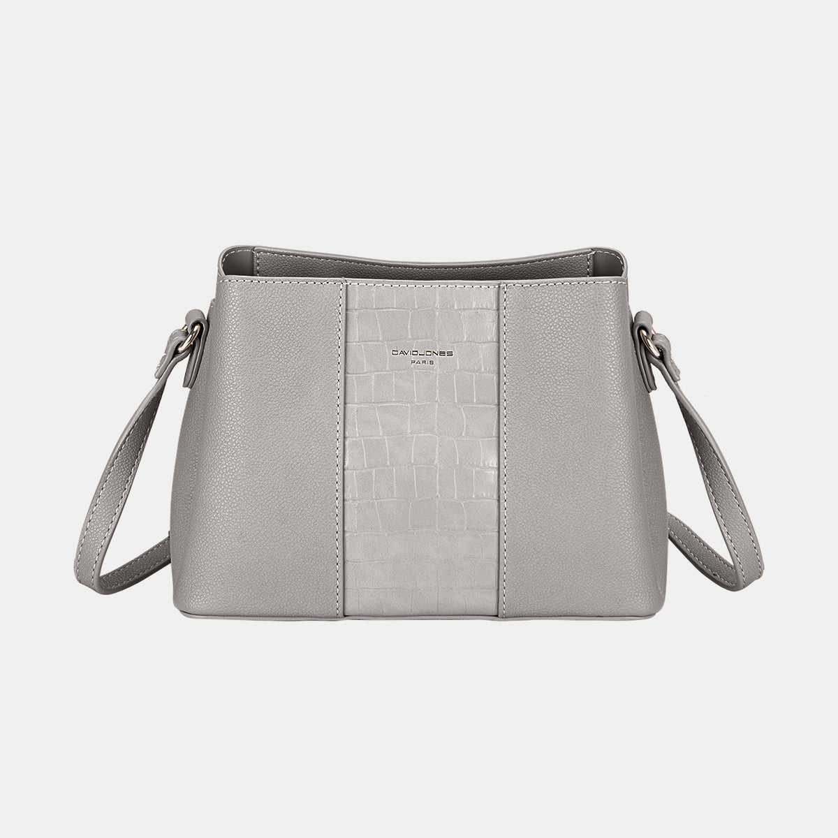 David Jones PU Leather Crossbody Bag - RebelReine Apparel & Co.