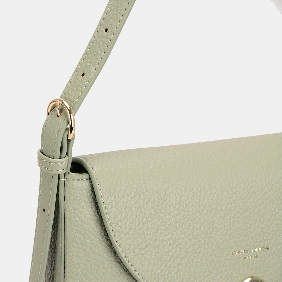 David Jones Metal Buckle Shoulder Bag - RebelReine Apparel & Co.