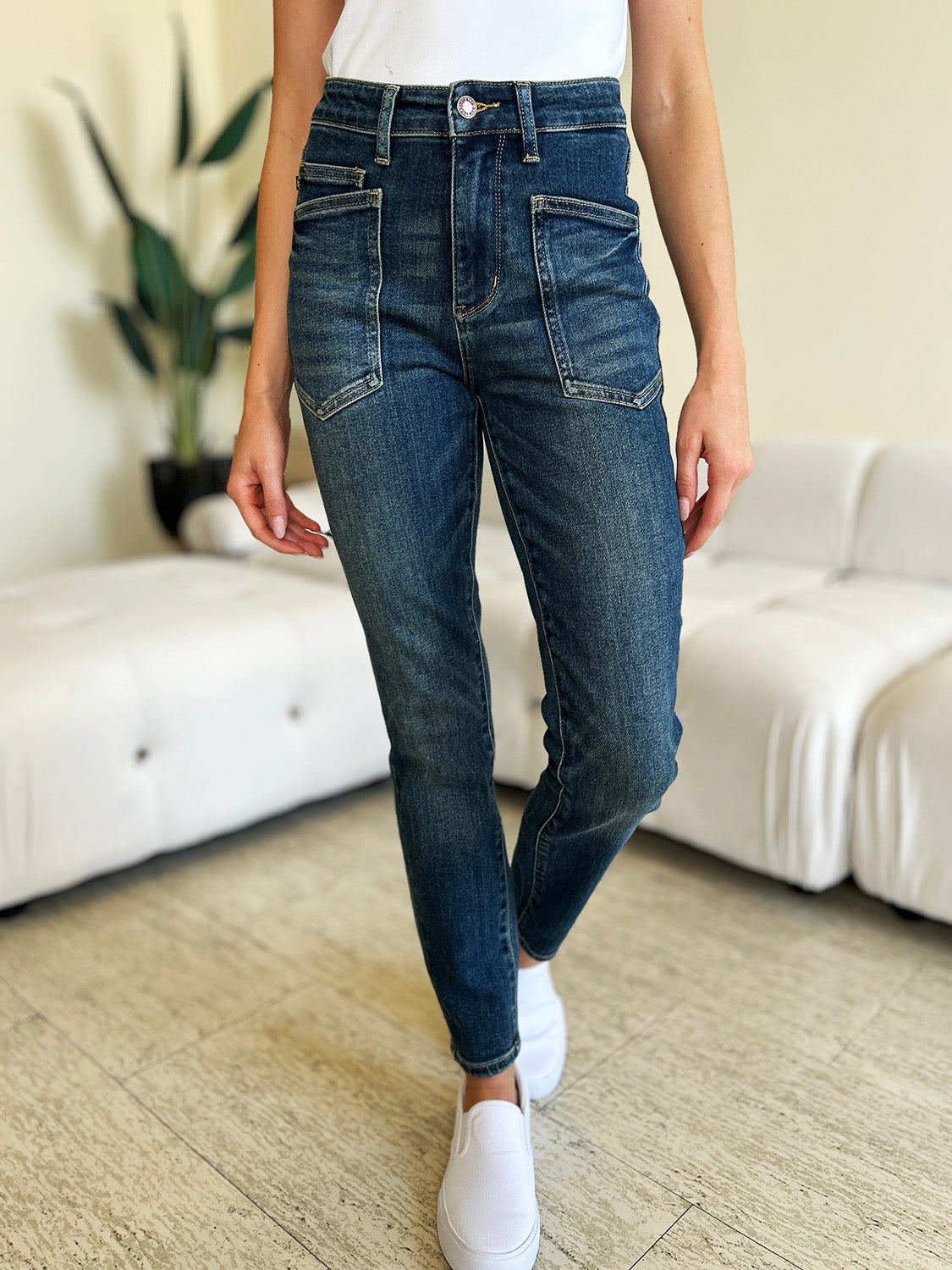 Judy Blue Full Size High Waist Skinny Jeans - RebelReine Apparel & Co.