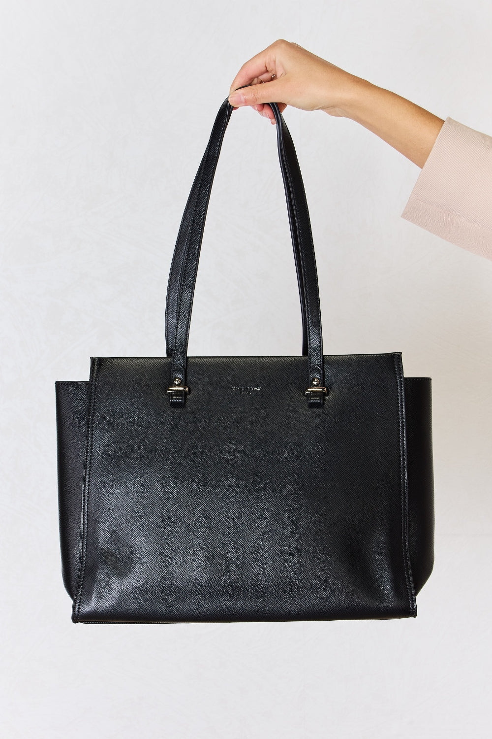 David Jones Medium Work Tote Bag - RebelReine Apparel & Co.