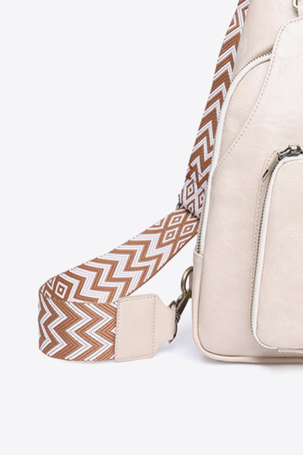 Adored Take A Trip PU Leather Sling Bag - RebelReine Apparel & Co.Trendsi