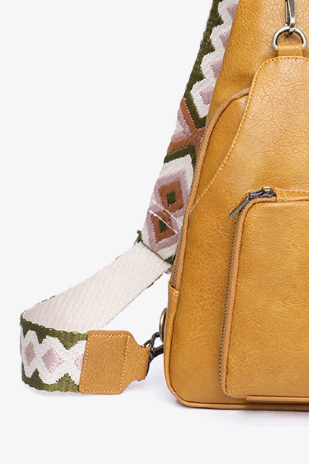 Adored Take A Trip PU Leather Sling Bag - RebelReine Apparel & Co.Trendsi