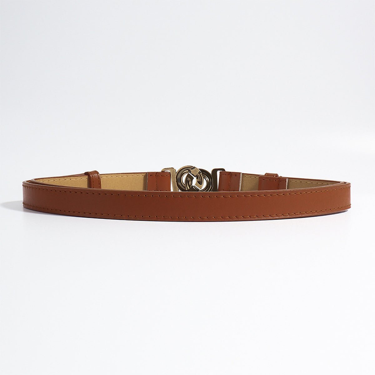 Alloy Buckle PU Belt - RebelReine Apparel & Co.Trendsi