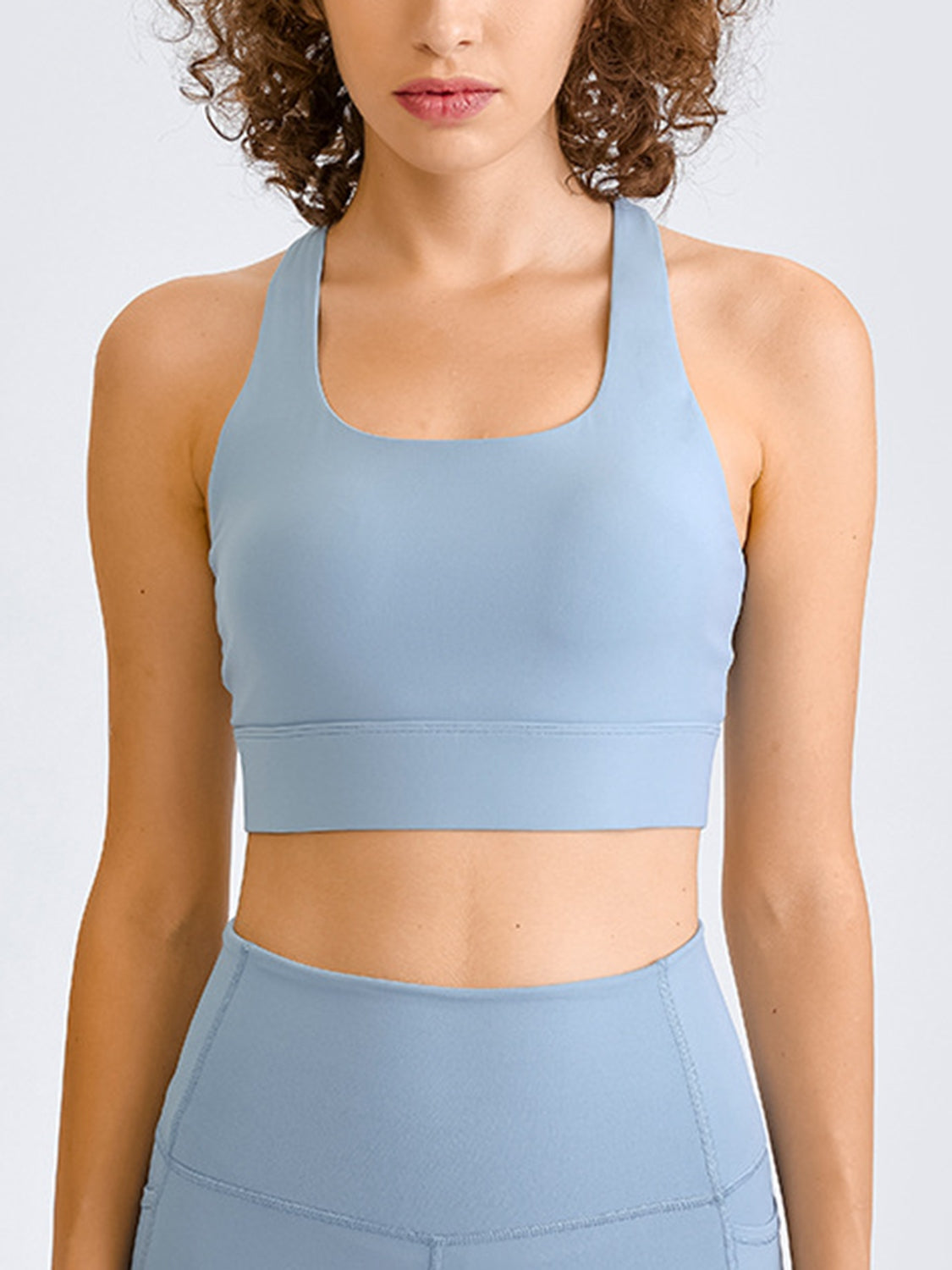 Double Take Square Neck Racerback Cropped Tank - RebelReine Apparel & Co.