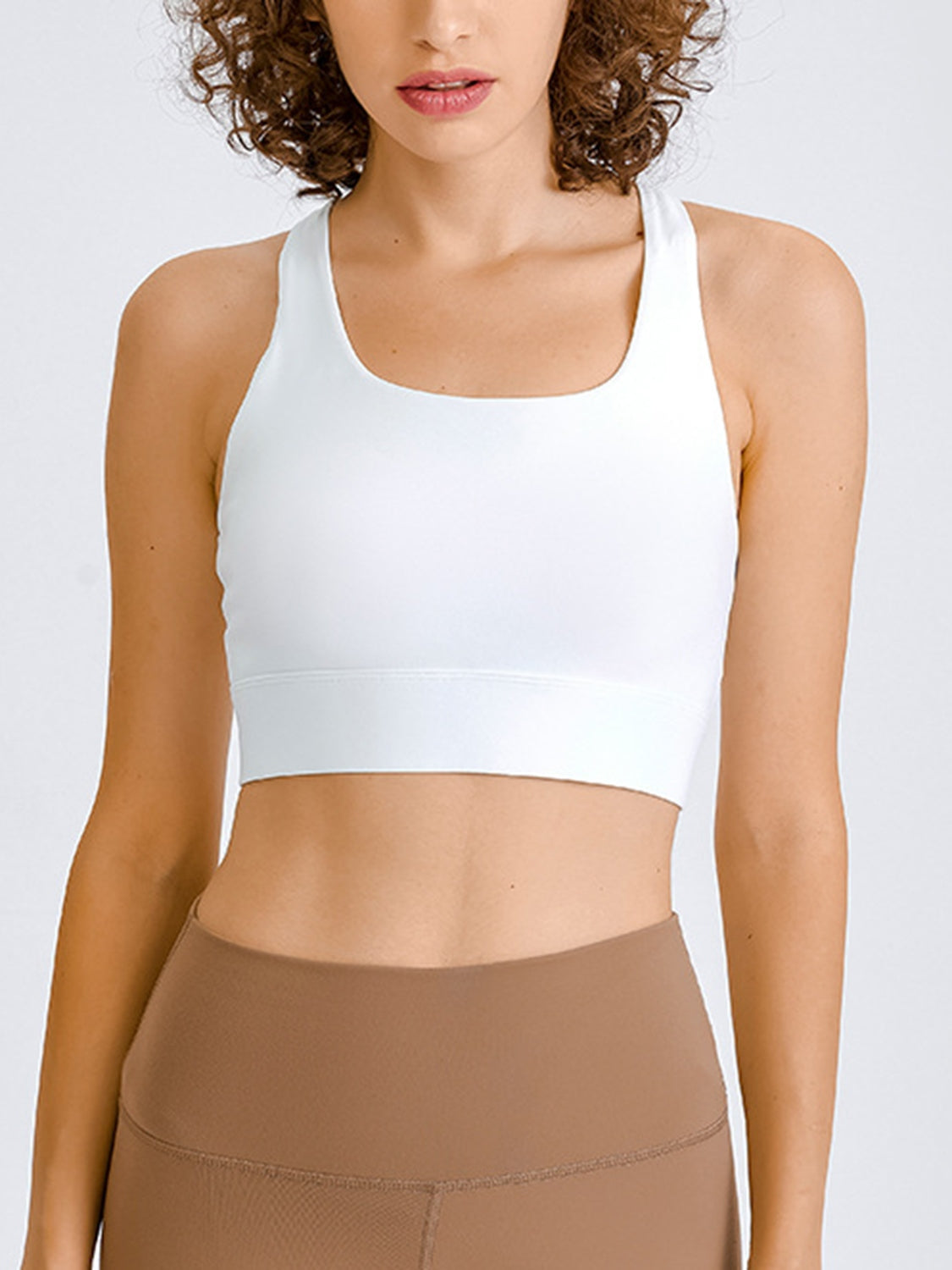 Double Take Square Neck Racerback Cropped Tank - RebelReine Apparel & Co.