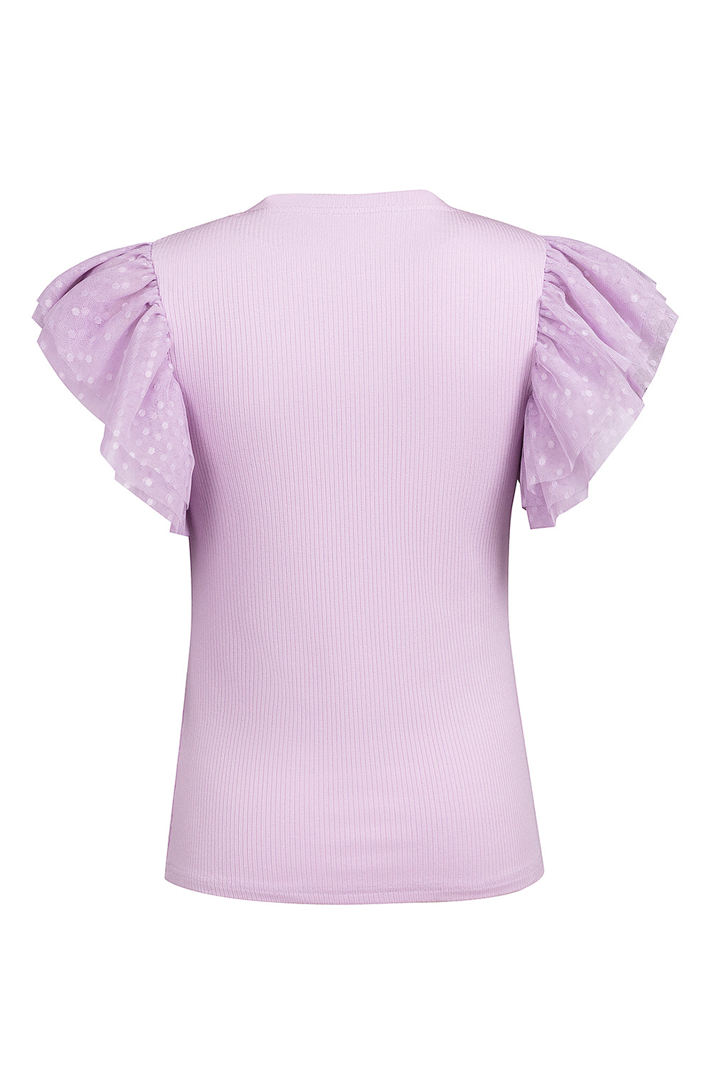 Ruffled Round Neck Cap Sleeve Top - RebelReine Apparel & Co.