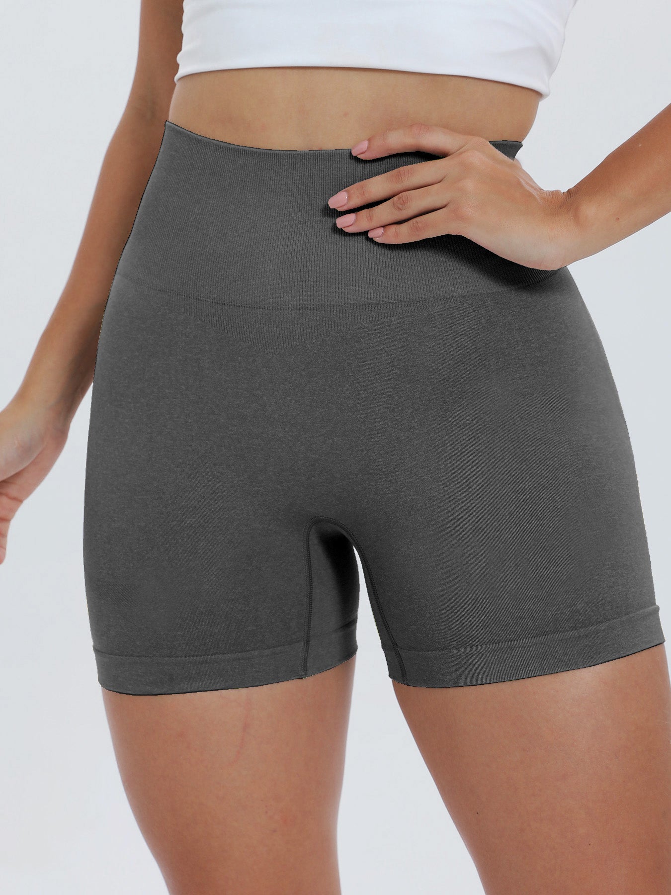 High Waist Active Shorts - RebelReine Apparel & Co.