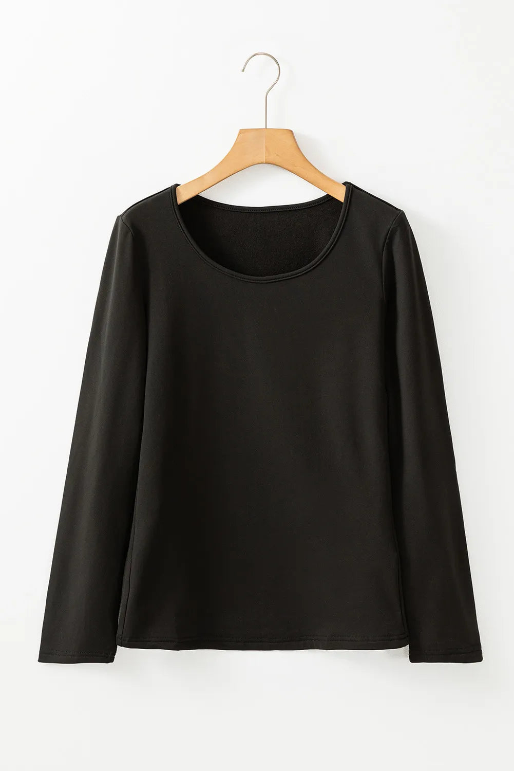 Round Neck Long Sleeve Top