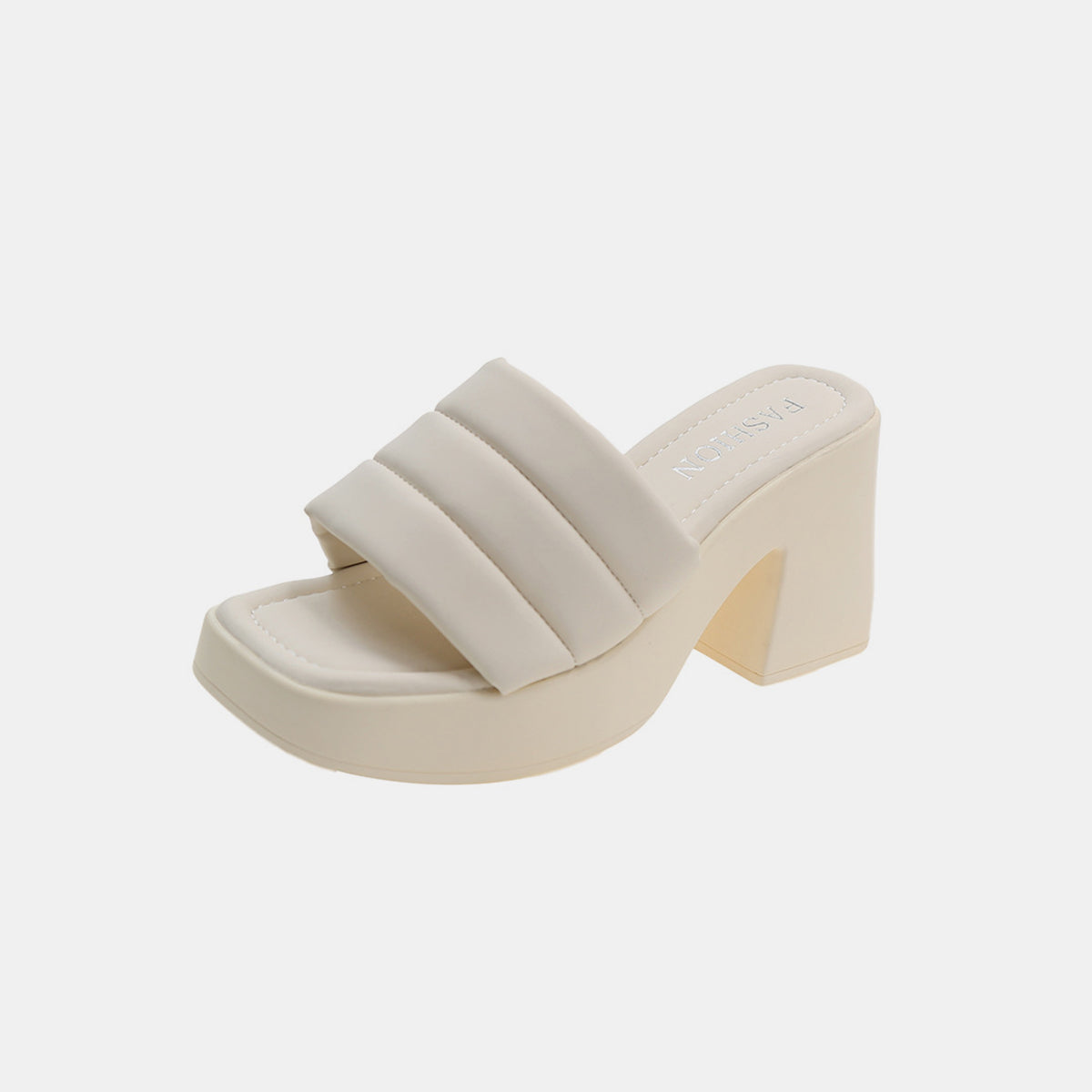 Open Toe Block Heel Sandals - RebelReine Apparel & Co.