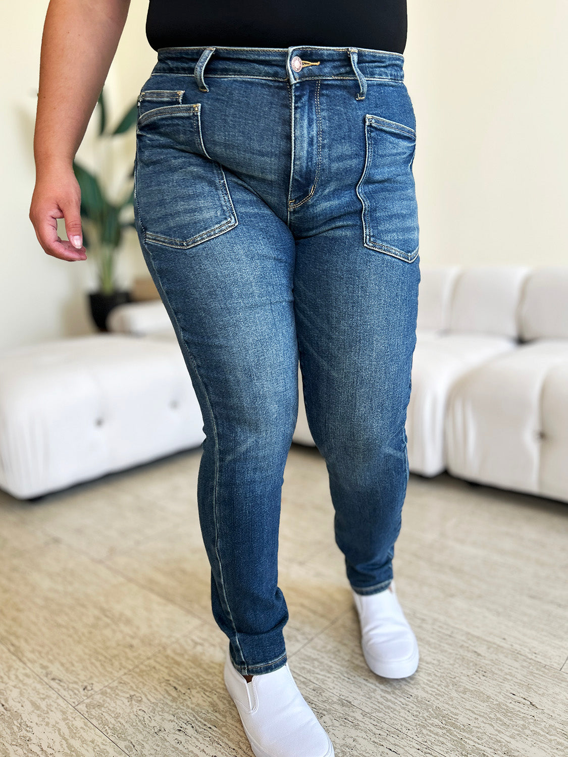 Judy Blue Full Size High Waist Skinny Jeans - RebelReine Apparel & Co.