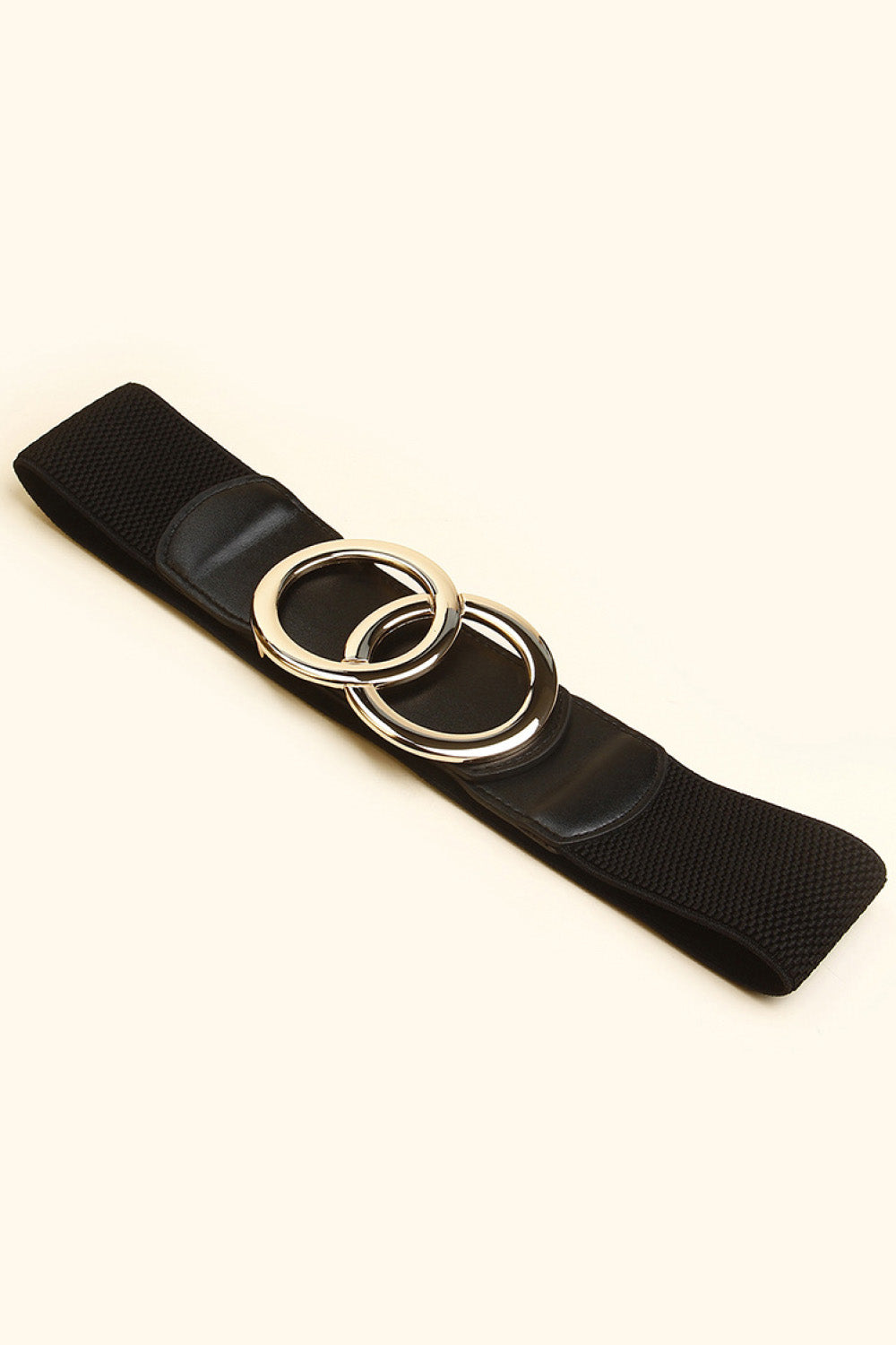 Zinc Alloy Buckle Elastic PU Belt - RebelReine Apparel & Co.